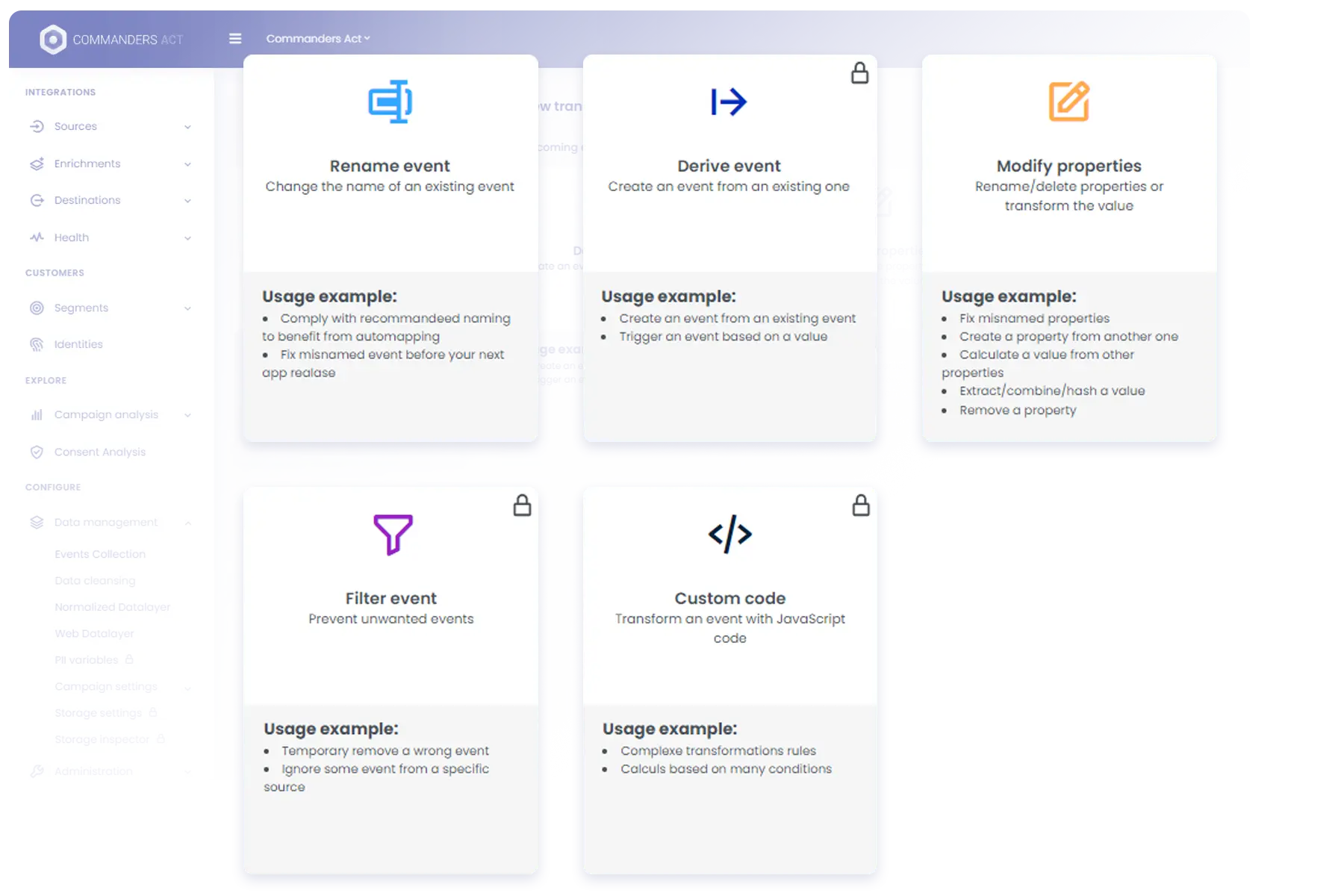 Transform, Enrich & Deliver Data 10 Ca Etm Features 1 2 1 Transform