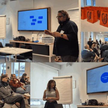 People Attending First Party Tour Data Event In Milan