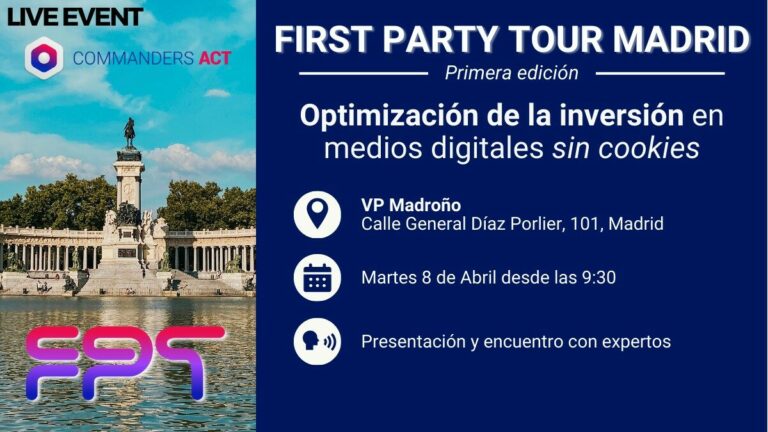 First Party Tour Madrid Optimizar Inversion Publicitaria Sin Cookies