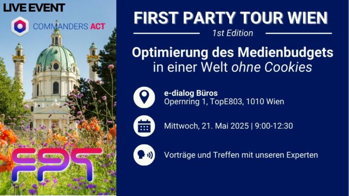 First Party Tour - Wien 1 First Party Tour Wien Optimierung Des Medienbudgets Cookieless