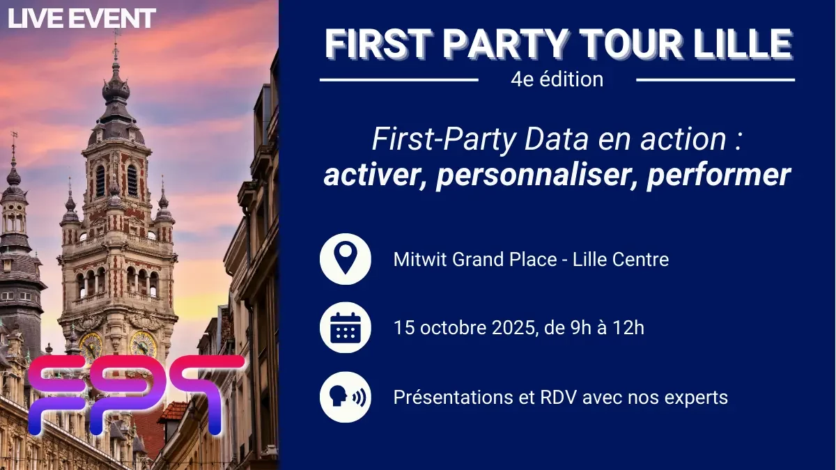 first party tour lille evenement cdp data
