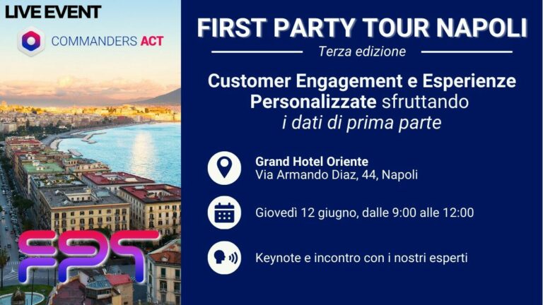 Customer Engagement E Esperienze Personalizzate Dati Di Prima Parte Fpt Napoli