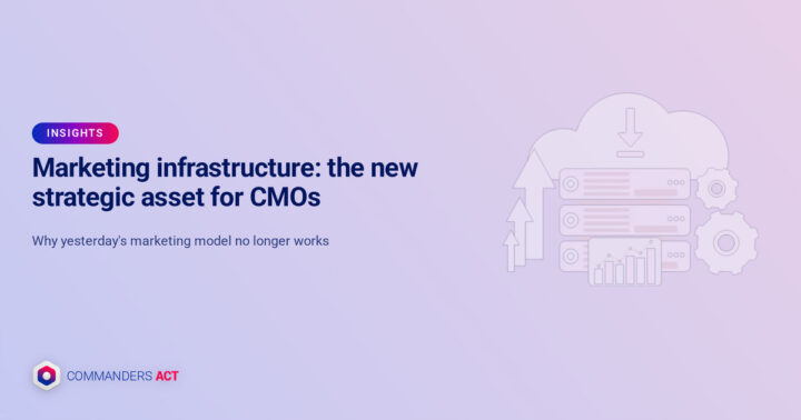 Marketing infrastructure: the new strategic asset for CMOs 1 Infrastructure Marketing